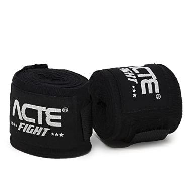 Imagem de Acte, Bandagem P8-P, Nylon Algodão, 3,5m Proteção Mãos Boxe Artes Marciais - Preto