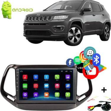 Imagem de Central Multimídia Android Jeep Compass 2017-2021 10 Pol. - H-Tech