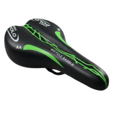 Imagem de Selim Para Bicicleta Saddle Polo Mtb Light Banco Para Bike Verde