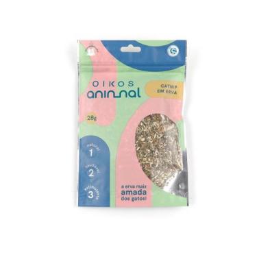 Imagem de Erva Catnip 28g para Gatos PET Oikos Animal