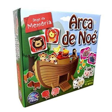 Imagem de Jogo Da Memoria Arca De Noe 40 Pecas - PAIS E FILHOS