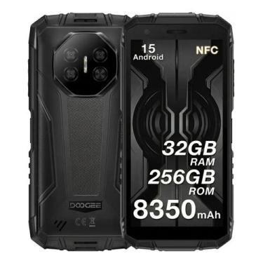 Imagem de Smartphone Doogee Fire 3 Ultra 32gb ram 256gb Bateria 8350Mah