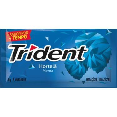 Imagem de Chiclete trident sabor hortelã 8,5g - Kraft foods brasil
