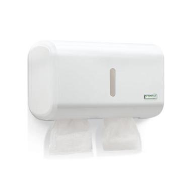Imagem de Dispenser Compacto Múltiplo Cai Cai ou Toalheiro Branco Premisse