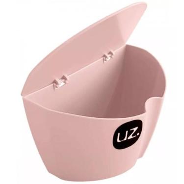 Imagem de Saleiro De Cozinha Bancada 500ml Cor Rosa UZ Utilidades