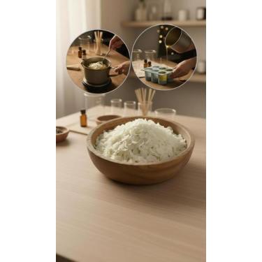 Imagem de Cera De Palma Em Escamas Para Velas Artesanais 2kg - Congratulations S