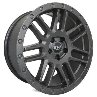 Imagem de 4 rodas gt7 impacto / aro 18x8 / (5x108) et30, Grafite Fosca