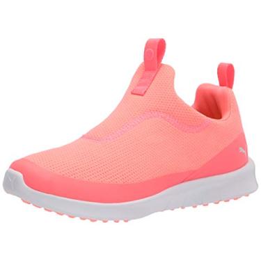 Imagem de PUMA Sapato de golfe feminino Laguna Fusion Slip-on, Ignite Pink Silver, 7,5, Ignite, rosa, puma - prata, 7.5