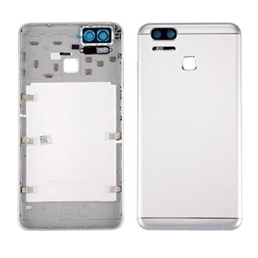Imagem de HAIJUN Peças de substituição para celular capa de bateria traseira para Asus ZenFone 3 Zoom/ZE553KL (azul marinho) Flex Cable (cor: prata)