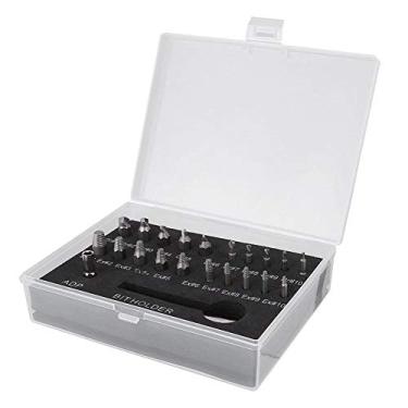 Imagem de Conjunto de extrator de parafuso de 20 tiras com 1 suporte de brocas de extensão magnética 1 adaptador de soquete