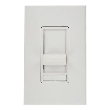 Imagem de Leviton 86677-7W Difusor fluorescente de Slide arquitetônico, 277 Vac, cor branca, moldura decorativa