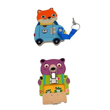 Imagem de 2x de Desbloqueio Montessori DIY Educacional de Desbloqueio de Aprendizagem