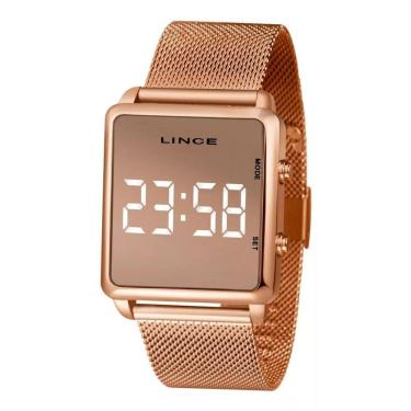 Imagem de Relógio Lince Mdr4619L Bxrx Rosé Digital