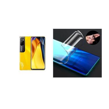 Imagem de Película De Nano Gel Top Frontal Anti Risco POCO M3 PRO 5G E M3 PRO TELA 6.5