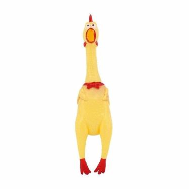 Imagem de Mordedor Galinha Frango Mini Pet Cachorro Brinquedo