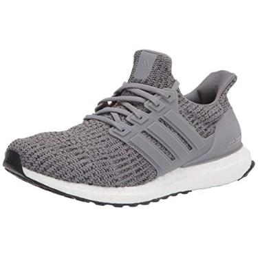 Imagem de adidas Originals Ultraboost Tênis de corrida masculino, Cinza/Preto, 38