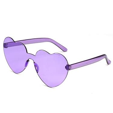 Imagem de Candy color heart shape ocean personality glasses sunglasses Sunglasses,12,China
