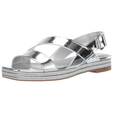 Imagem de Katy Perry Sandália rasteira feminina The Lenore, Prata, 5.5