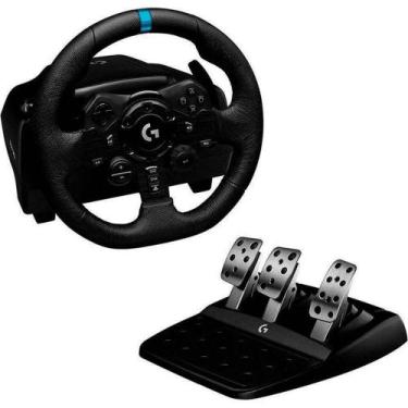 Volante de Jogo, Giratório 180 ° Feedback de Vibração Real Programável USB  Volante de Jogo de Corrida Com Pedal de Mola, Plug and Play para PS4, para