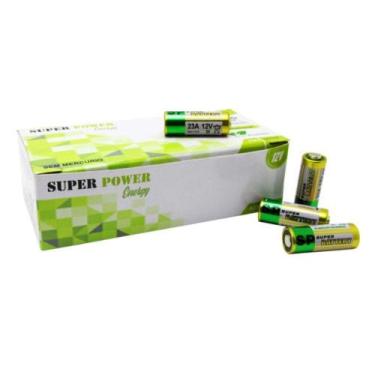 Imagem de Bateria 12V Alcalina A23 Controle (Cx 50 Unidades) - Super Power