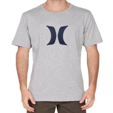 Imagem de Camiseta Plus Size Hurley Icon Cinza