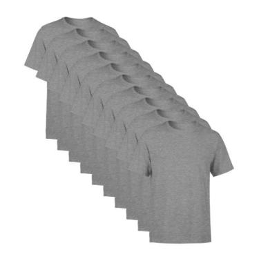 Imagem de Kit 10 Camisetas Ssb Brand Masculina Lisa Premium 100% Algodão
