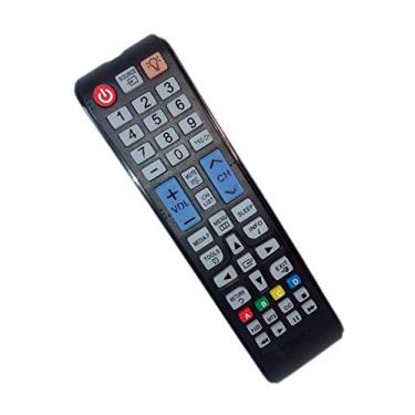 Imagem de Controle remoto substituído compatível com Samsung PN51E450 LT24D310NH PN51F4500AFXZA UN26EH4000FXZA UN40EH6000 UN50EH6000 LED HDTV Plasma TV
