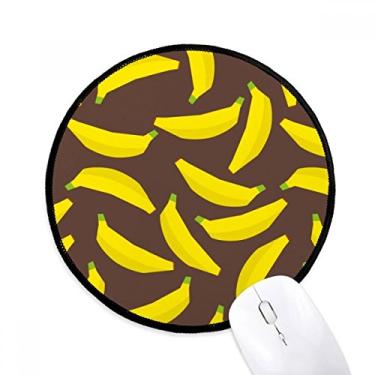 Imagem de Tapete de mouse com estampa de banana amarela para computador