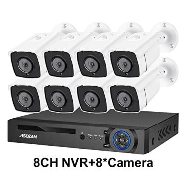 Hiseeu 8CH 4K POE NVR Kit H.265 CCTV Sistema De Segurança 8MP