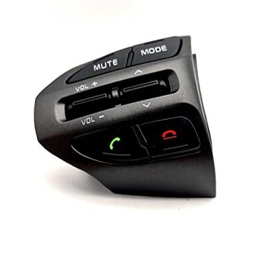 Imagem de Acaigel Volante esquerdo modo de interruptor de áudio botão mãos-livres para Kia Optima 2014-2015