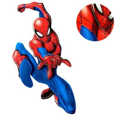 Imagem de Painel De Aniversário Grande Homem Aranha Animação 55cm - Piffer