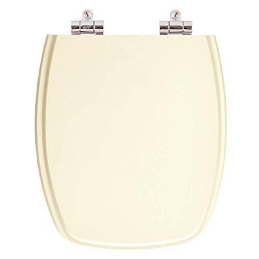 Imagem de Assento Sanitário Poliester Soft Close Amarilis Marfim para vaso Fiori 6lpf