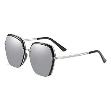 Imagem de Óculos de Sol Feminino Cat Eye Banned 1976 Gradiente com Proteção Uv400 Polarizados (C4)