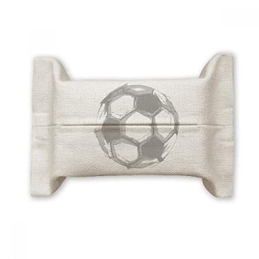 Imagem de Bolsa de linho de algodão com suporte de cobertura de papel facial verde para futebol americano esportivo futebol americano