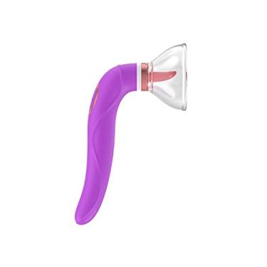Imagem de Vibrador 10 Modos de frequências Língua Lambendo Clitóris Estimulador Mamilo sucção Zatla Shop