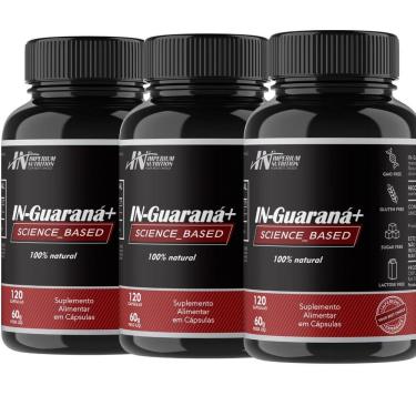 Imagem de Combo 3x  IN-Guaraná+ (Guaraná 360 Cápsulas) Imperium Nutrition