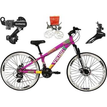 Bike Aro 26 Viking Tuff30 Menor Preço Mercado Livre