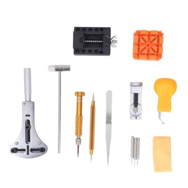Imagem de Kit de reparo de relógio, kit de ferramentas de substituição de bateria de relógio, ferramenta de remoção de elos e bcak para manutenção de relógios