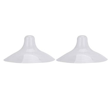 Imagem de Conchas e Cremes para Seios 2 Peças, Protetor de Mamilo Protetor de Mamilo de Silicone Protetor de Mamilo para Amamentação, Protetor de Mamilo para Amamentação Com Estojo para