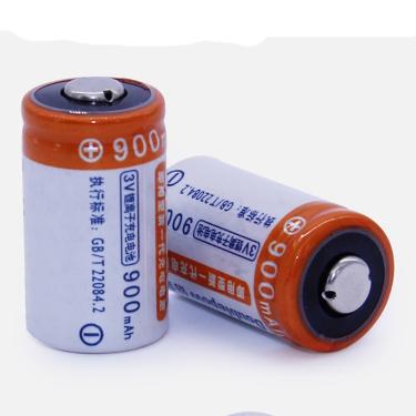 Imagem de Bateria recarregável cr2 3v 900mah  multímetro polarizador lifepo4  3.2 v
