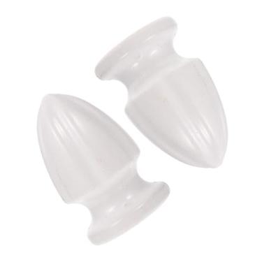 Imagem de Gadpiparty 2 Unidades botão de sombra decoração remate leve suporte abajur botão de suporte de abajur acessório de luz de mesa em casa luminária de piso iluminação lâmpada de mesa decorar