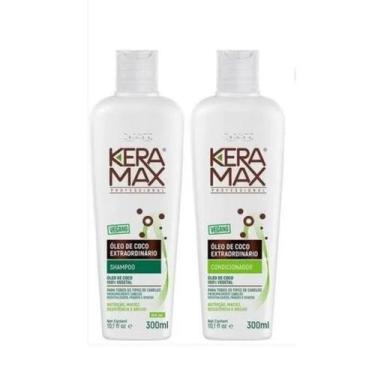 Imagem de Kit Shampoo+ Condicionador Keramax Oleo De Coco Extraordinario - Skafe