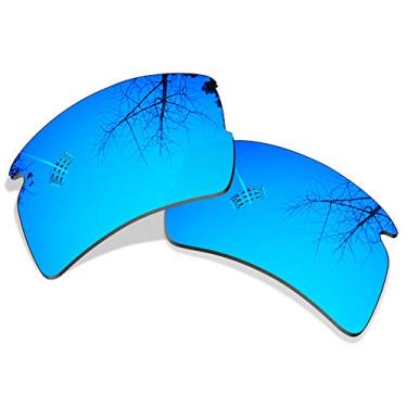 Imagem de Bsymbo Lentes azuis de substituição para óculos de sol Oakley Flak 2.0 OO9295