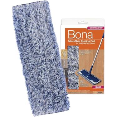 Imagem de Bona Almofada de pó de microfibra, para pisos de madeira e superfícies duras, serve para a família Bona de Mops