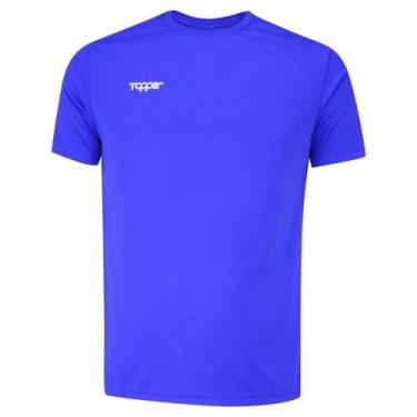 Imagem de Camiseta Masculina Topper Azul