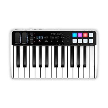 Imagem de IK Multimedia Irig Keys I/O Controlador Midi De 25 Teclas Com Interface De Áudio De 24 Bits Até 96 Khz Para iPhone/Ipad, Android E Mac/Pc 25 Teclas