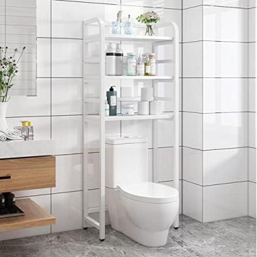 Imagem de Prateleira de banheiro sobre vaso sanitário, prateleiras para banheiro sobre vaso sanitário, prateleira de armazenamento de banheiro sobre vaso sanitário, para banheiro, lavanderia, banheiro