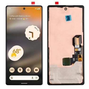 Imagem de Substituição de tela digital LCD compatível com Google Pixel 6A GX7AS GB62Z G1AZG (suporte a impressão digital) Montagem digitalizador de tela sensível ao toque com ferramentas de reparo - 17.3 cm