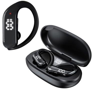 Imagem de H'MASTON Fone de Ouvido Sem Fio Esportivo Fone Bluetooth Tws Intra-auricular com Microfone Cancelamento de Ruído e Led Display Compatível com Sumsung RS-57