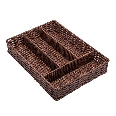 Imagem de LYOR - Organizador para Talheres de Metal Revestido em Plástico 30cm x 22cm x 5cm